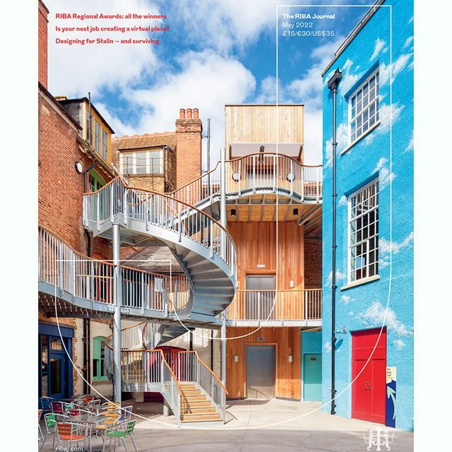 Front cover of the RIBA Journal 2022 Awards Issue